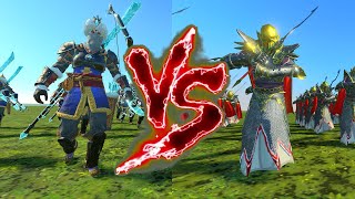 Ice Guard (Glaives) VS Har Ganeth Executioners. Total War Warhammer 3