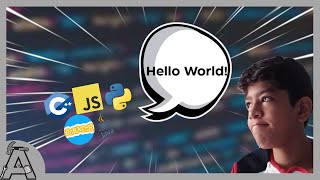 Writing Hello World in 5 Different Programming Languages!