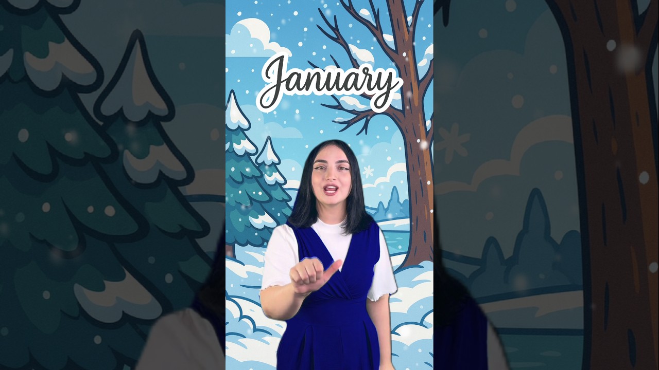 🌈 January to December Song 🎵 