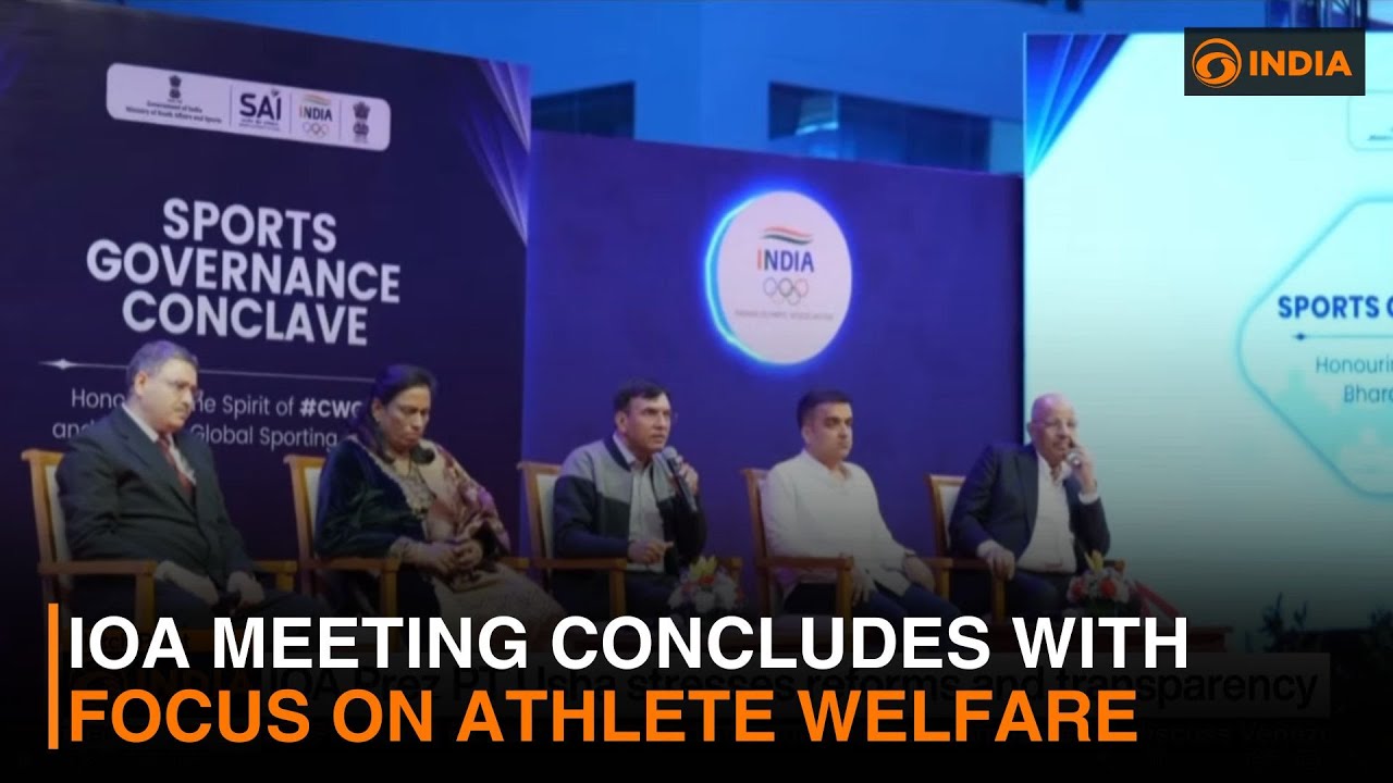 IOA meeting concludes with focus on athlete welfare | DD India