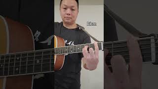 Bbm on Guitar #guitartutorial #chords #guitarlesson