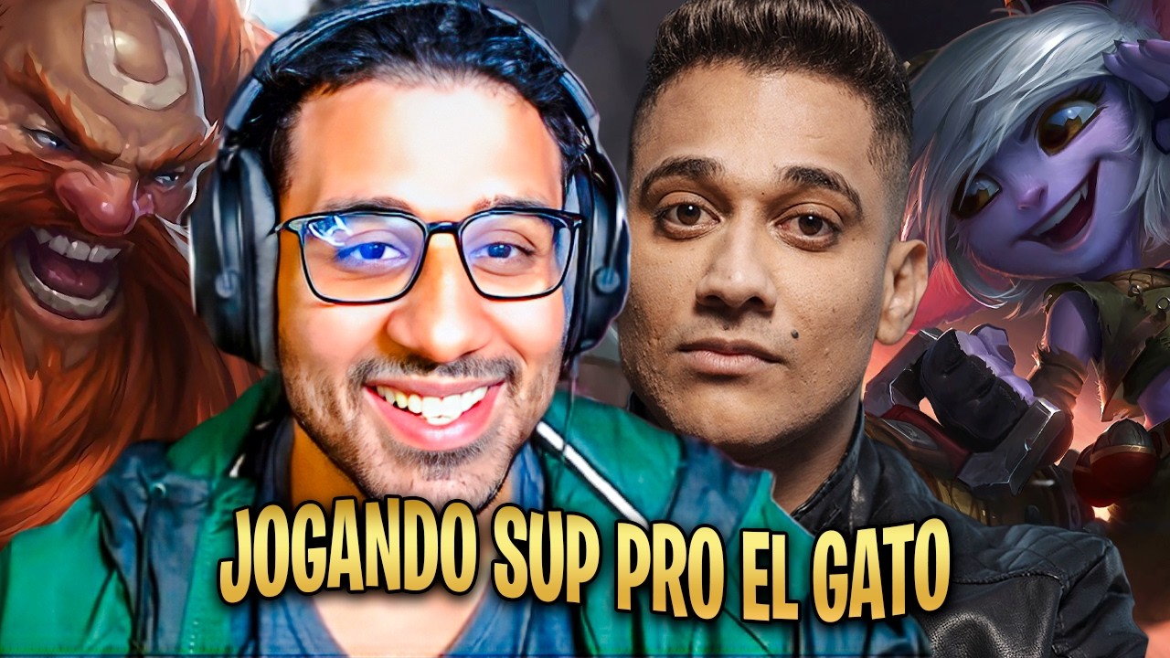 🚨 ABSOLUT E EL GATO JOGARAM JUNTOS DURANTE O COACH! O VOVÔ É UM ÓTIMO SENSEI?