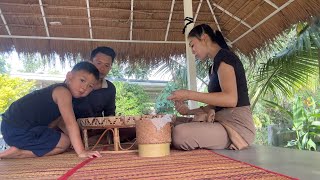 ปี้งปลากับสาวลาวอยู่กับแบบเรียบง่ายหนุ่มไทย-สาวลาวที่โคกหนองนาไทย-ลาว🇹🇭💞🇱🇦 l เขยลาว