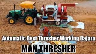 Automatic Best Thresher MAN THRESHER Working in Bajaro બાજરો in Gujarat