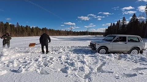 Пробиваемся на ниве к секретной избе в Карелии!