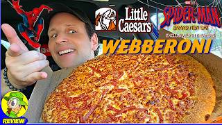 Little Caesars® Webberoni Pizza Review 🍕🕸️ SPIDER-MAN® Brand New Day! 🕷️👨 Peep THIS Out! 🕵️‍♂️