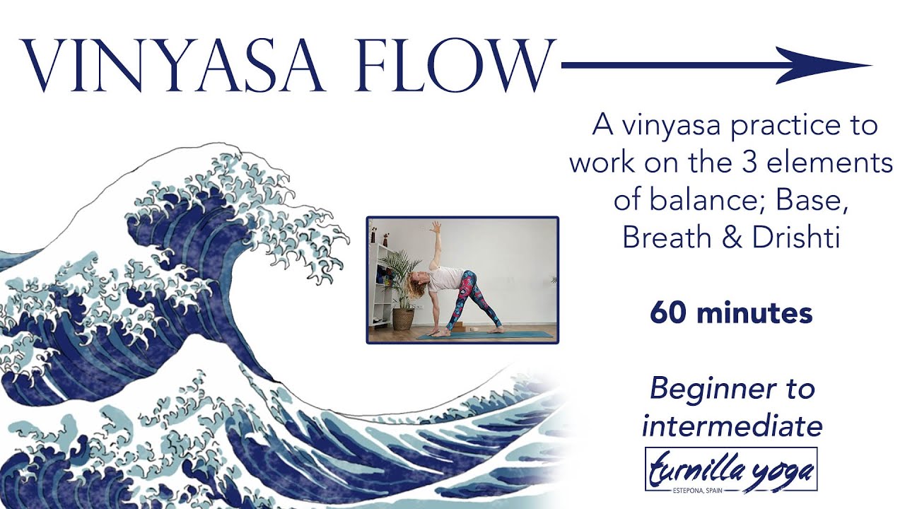 Vinyasa Flow Yoga 60 minutes - Improve your balance with this 60 minute ...