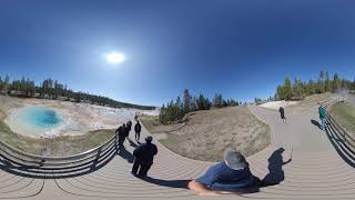 360 Yellowstone Park Geyser Insta360 One X