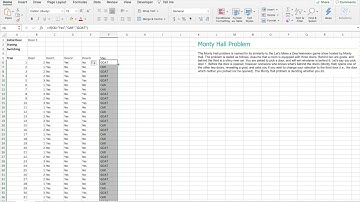 How to Simulate Monty Hall Problem EASILY!!!