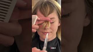 My favorite bangs to cut