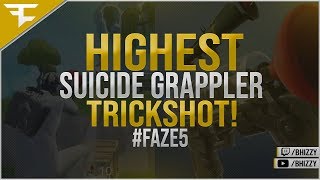 Highest Suicide Grappler Trickshot Ever Hit! #FaZe5