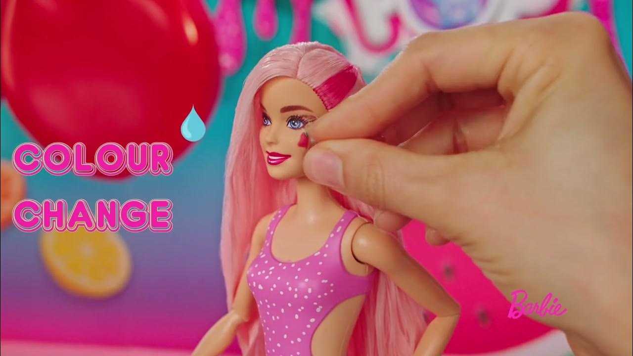 🥤 Unboxing the New Barbie POP Reveal Rise & Surprise 🍍🍓 She is ful