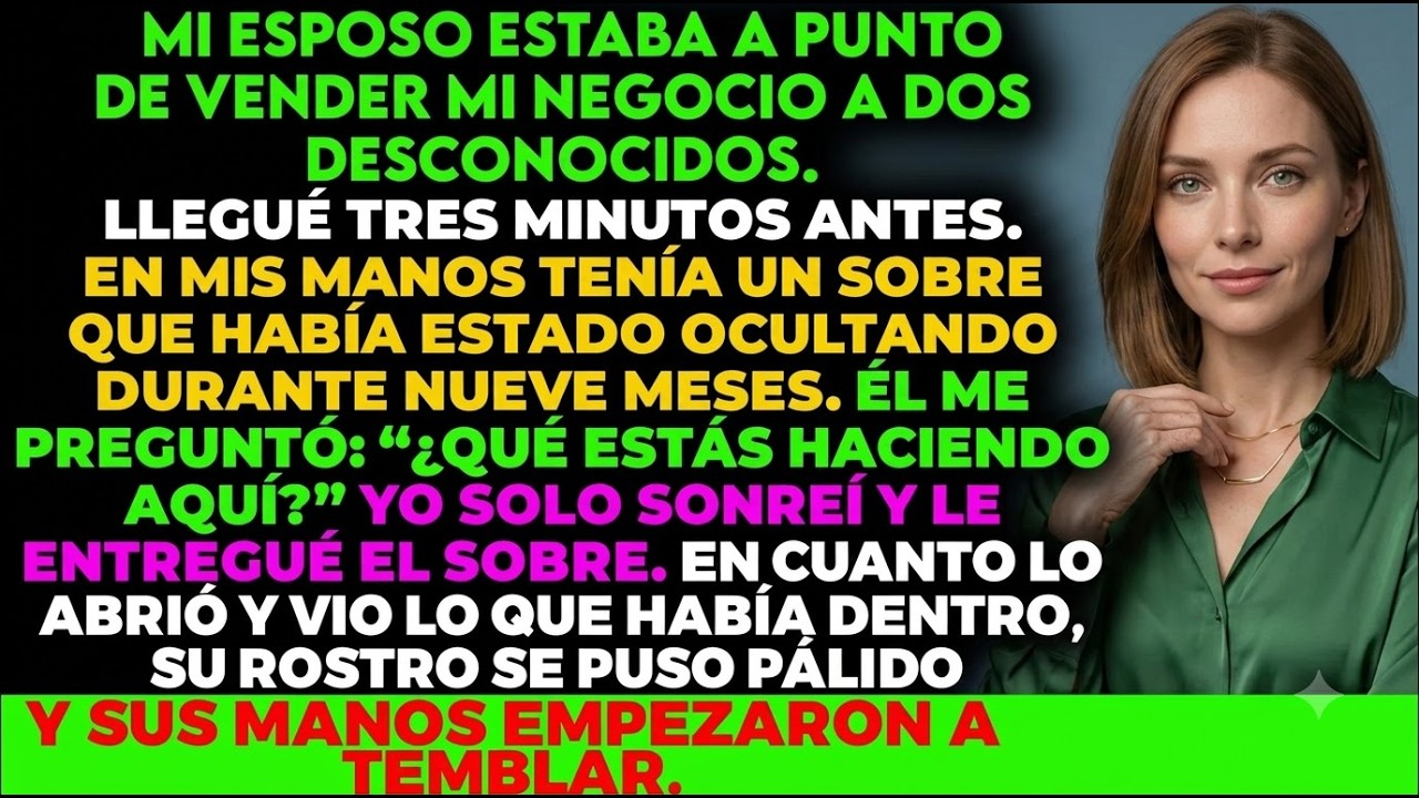 Me quedé helada en el pasillo de mi propia casa cuando escuché a mi marido decirle a mi suegra: "Mañana el local y las cuentas ya estarán a tu nombre, mamá. Renata sigue pensando que esos papeles...
