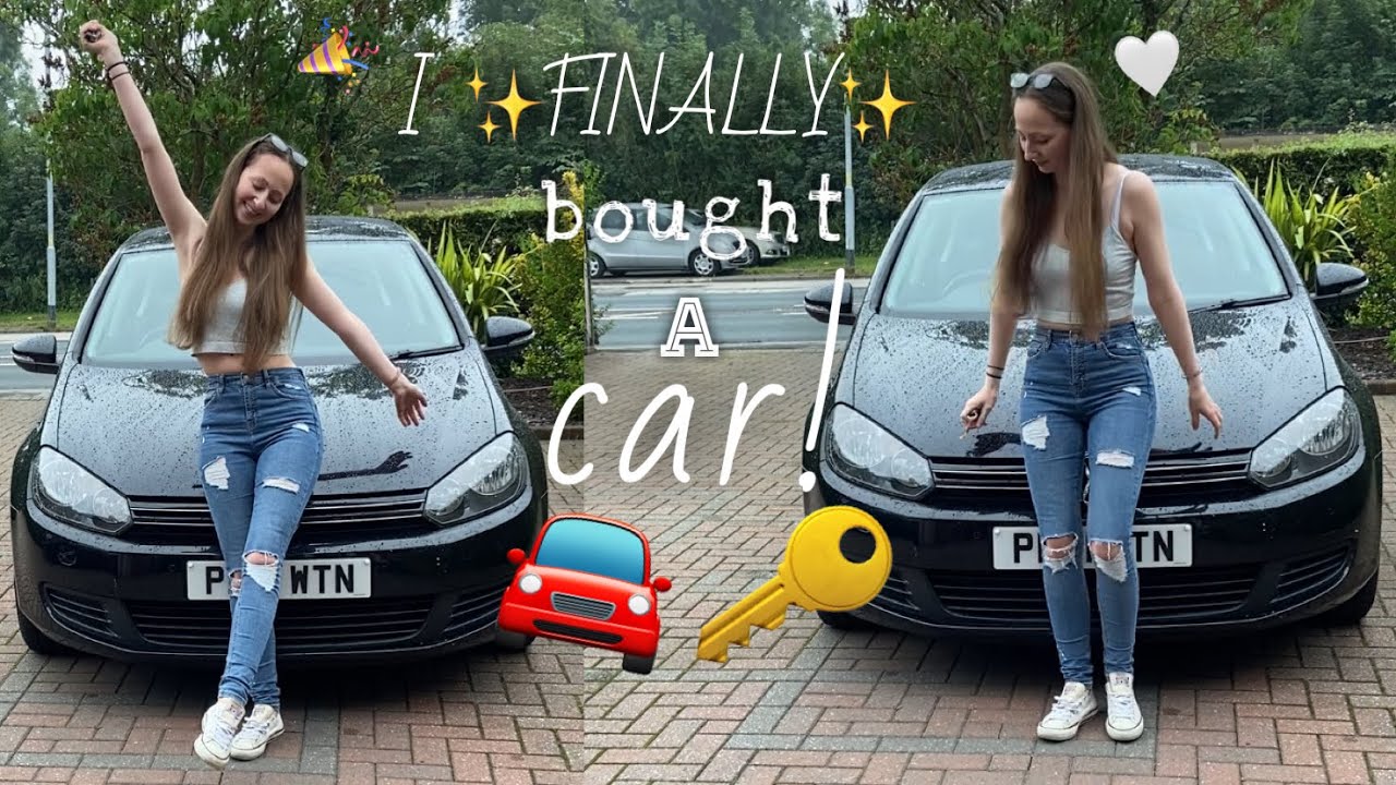 I finally bought a car!! First time driver: VW Golf TDI Tour 😭✨