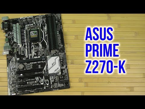 Распаковка Asus Prime Z270-K