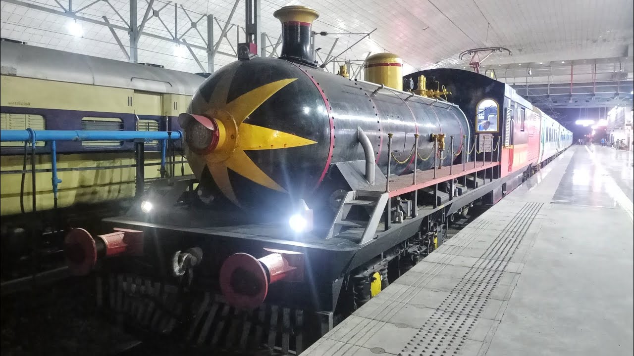 The Steam Heritage Special Train | Ekta Nagar - Ahmedabad train ...