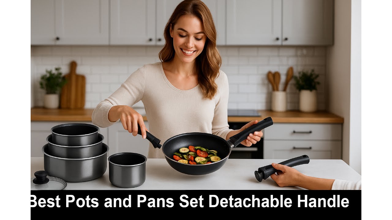 🍳 Best Pots and Pans Set Detachable Handle | CAROTE 21pcs Pots and Pans Set 🍳