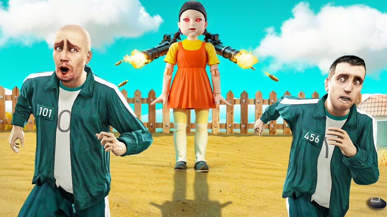 РАЯН ИГРА В КАЛЬМАРА ОЙЫНЫНА ҚАТЫСТЫ