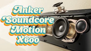 Обзор портативной колонки Anker Soundcore Motion X600