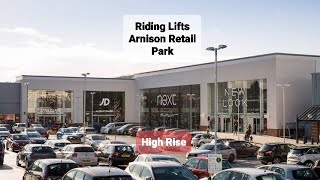 Riding lifts at Arnison Retail Park