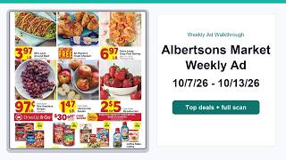 Albertsons Market Weekly Ad (10/7/26 - 10/13/26) Top Deals