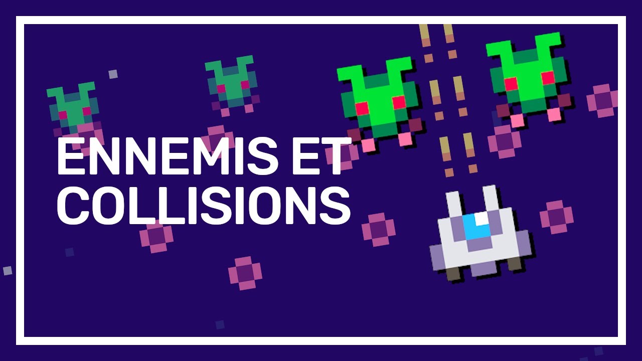 Programmer un shooter EP2: Ennemis et collisions - Tutoriel PICO-8
