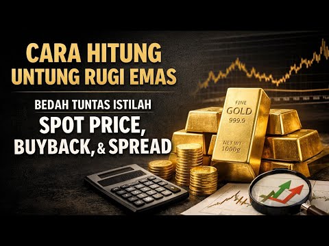 Cara Hitung Untung Rugi Emas !! Bedah Tuntas lstilah Spot Price, Buyback, & Spread
