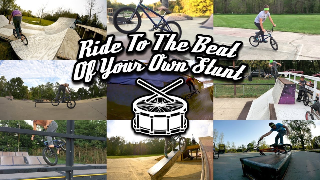 Creative BMX To The Beat Of Your Own Stunt