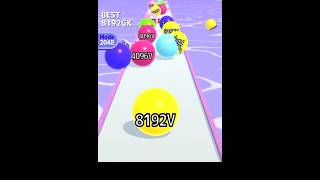 Ball Run 2048 Infinity Mode Infinite Combo Madness #ballgameshub 😱🔥 #shorts