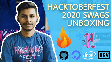 🔥 HacktoberFest Swags Unboxing 📦 2020 | Powered by- Digital Ocean Intel Dev | #Unboxing