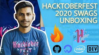 🔥 HacktoberFest Swags Unboxing 📦 2020 | Powered by- Digital Ocean Intel Dev | #Unboxing