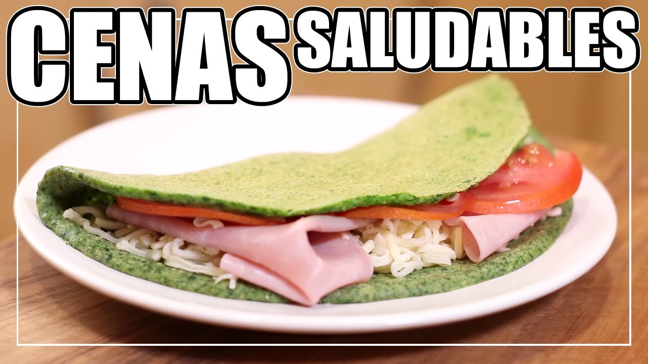 Crepes de AVENA y ESPINACA, 3 INGREDIENTES (Para Salado o Dulce)