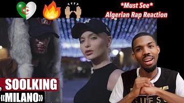 African American Reaction To Algerian Rap! Soolking - Milano!