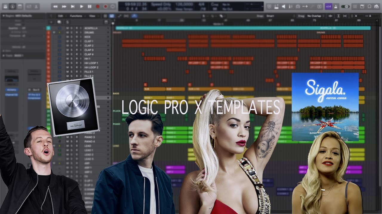 [REMAKE] Sigala & Rita Ora - You For Me (Logic Pro X Templates)