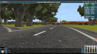 CSX ET44AC #3418 leads intermodal single stack