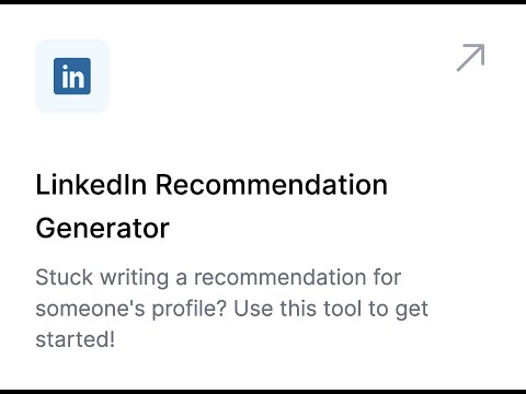 How to Write a LinkedIn Recommendation with Ease