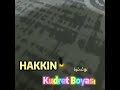 Hakkın işlediği kudret boyası