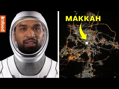 Videó: Hogyan működik a muzulmán arca a mekkában, amikor térben imádkozik?