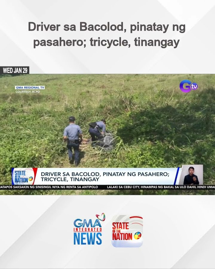 Driver sa Bacolod, pinatay ng pasahero; tricycle, tinangay | SONA