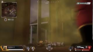 When you solo Apex as Caustic