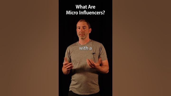 What are Micro Influencers?