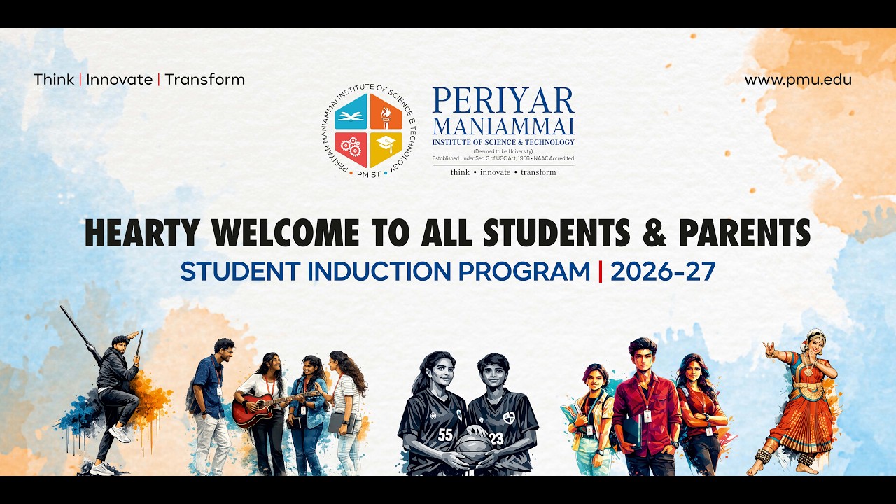 STUDENT INDUCTION PROGRAM | 2026-27 - PMIST