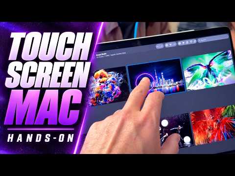 MacBook Pro with PROLED XDR Display hands-on: We touch the first Mac with a touchscreen