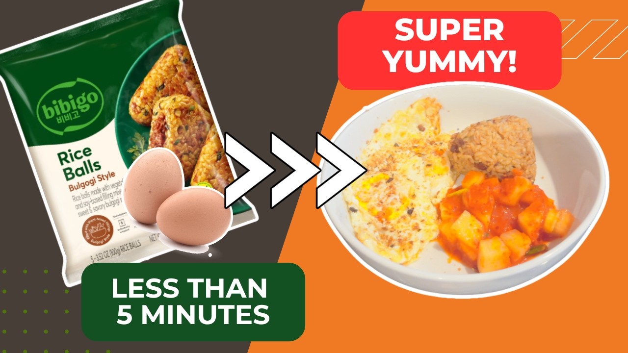 I Turned This $3 Bibigo Rice Ball Into a Gourmet $20 Meal in Less than 5 minutes