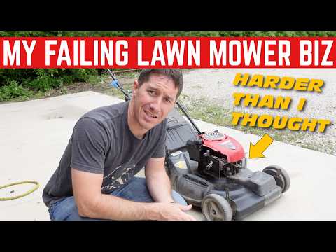 FLIPPING THIS FREE LAWN MOWER *DIDN'T* GO AS PLANNED