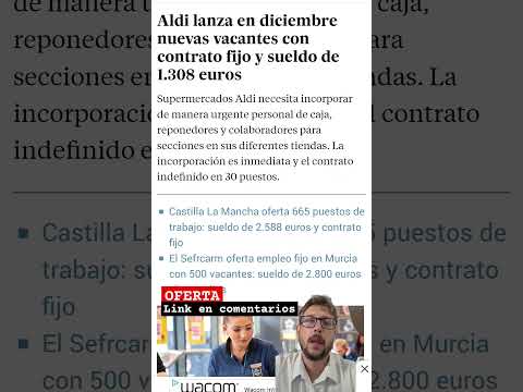 Trabajo ALDI