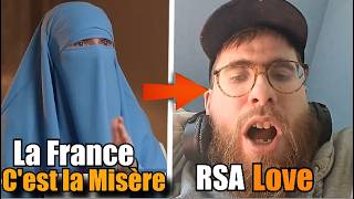 Une musulmane quitte la France car trop de misère 🤔 Ce Gauchiste RSA veut foutre B0RDEL en manif 😱