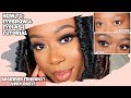 *EASIEST EYEBROW AND FALSE EYELASH TUTORIAL*  DO&#39;S AND DON&#39;TS! | Beginner and WOC Friendly!