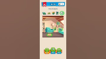Find all objects brain test - iq boost level 54 gameplay @buttar22gaming
