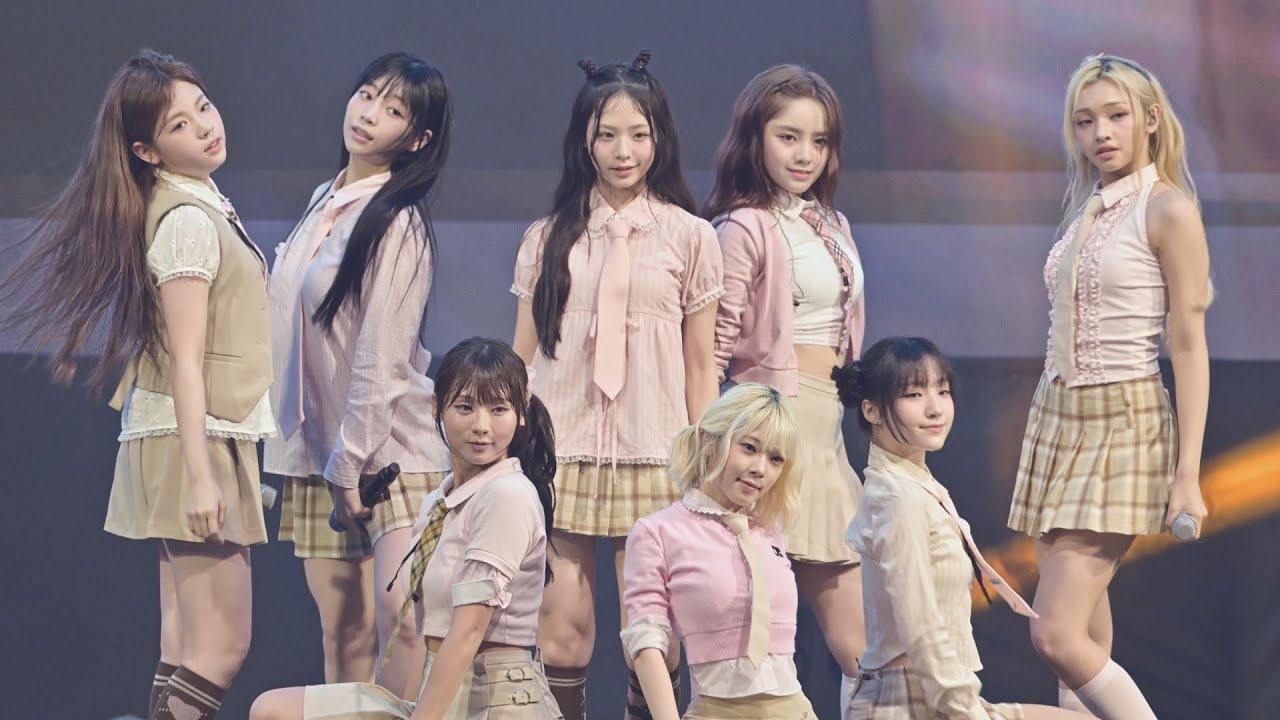 K-POP 아이돌 유니스(UNIS) 💕전체영상 💚 논산시 청소년문화제 드림콘서트 4K 영상 (James Lee TV)